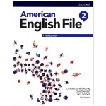 کتاب American English File 2 ویرایش سوم، Student Book، انتشارات آکسفورد | زبان آوا